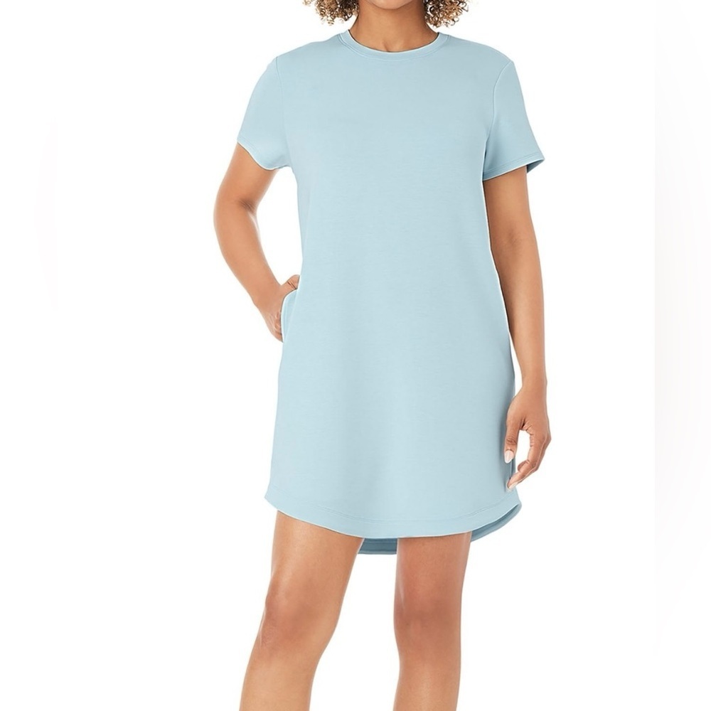 Sky Blue Mini Dress